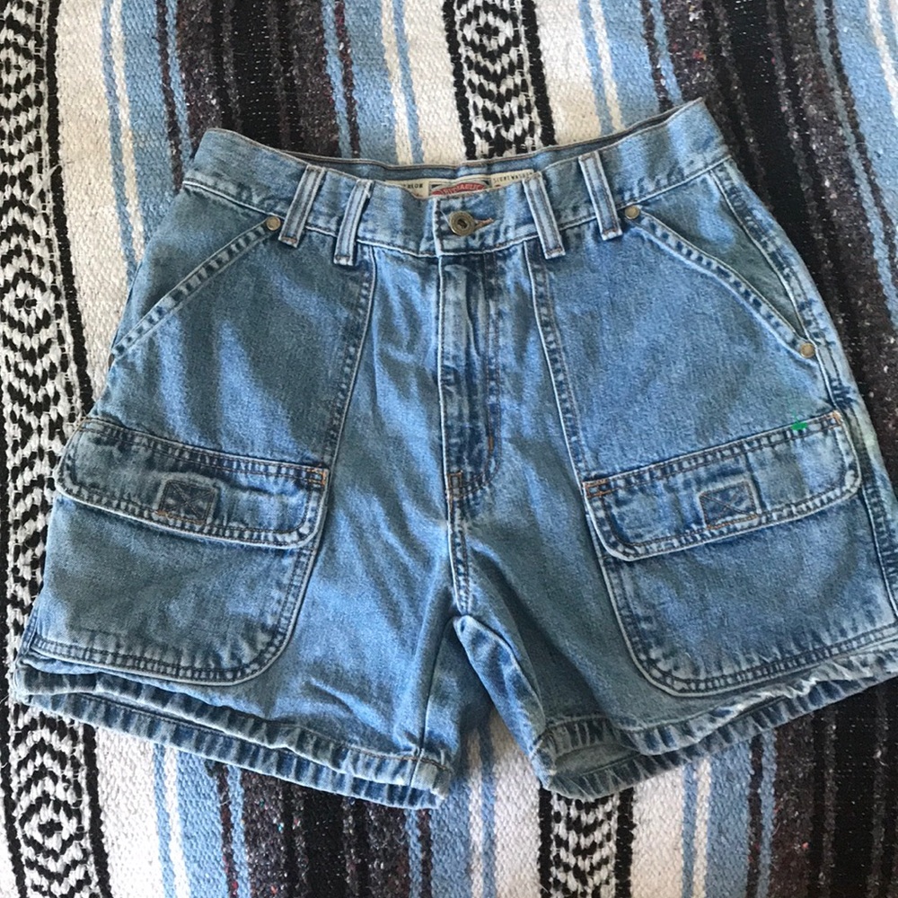 Vintage denim shorts